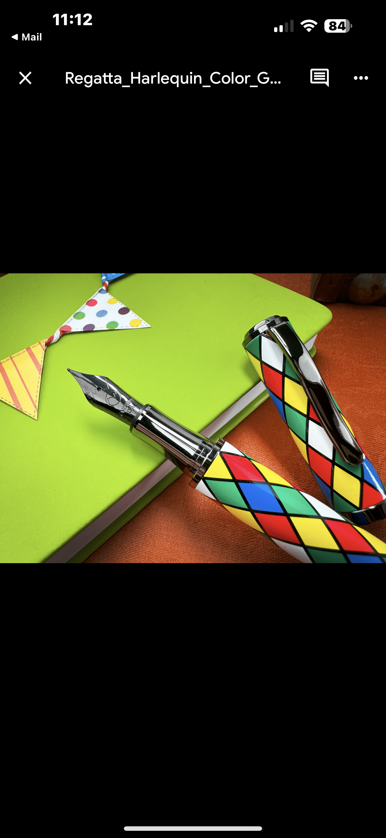 Monteverde Regatta Fountain Pen - Harlequin 2.0 - Pen Boutique Ltd