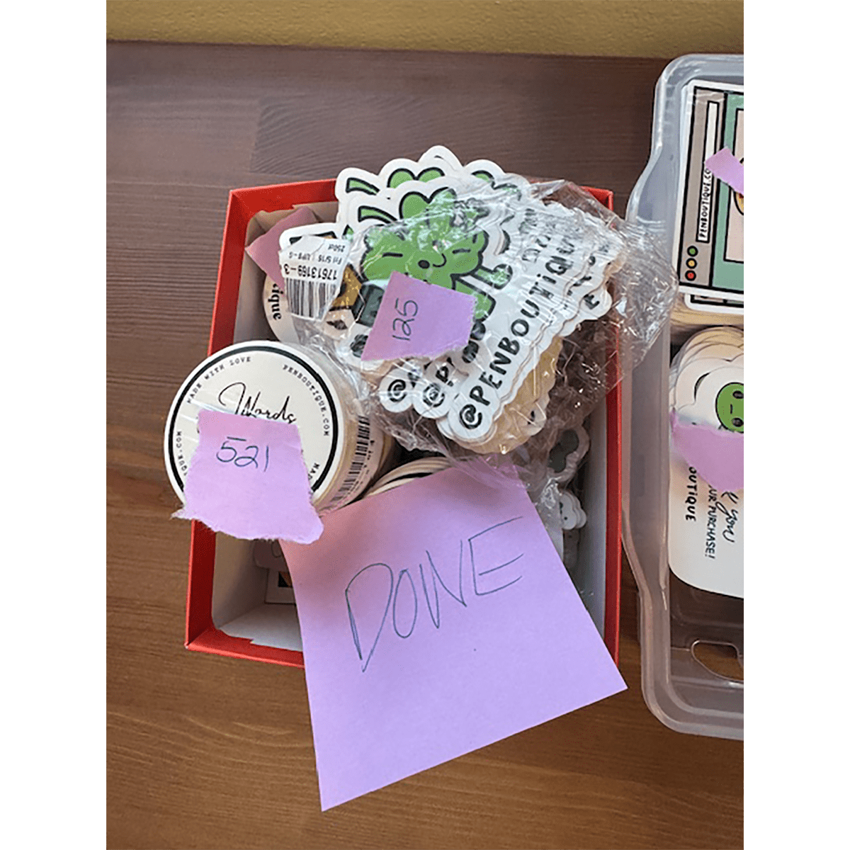Pen Boutique Stickers - 8 Pack - Pen Boutique Ltd