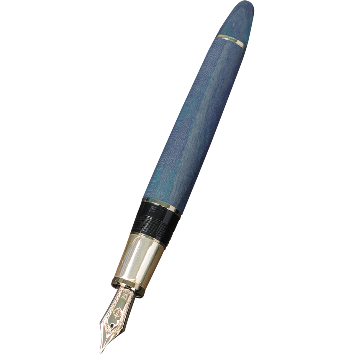 Sailor Bespoke Fountain Pen - Hard Maple Indigo-Pen Boutique Ltd