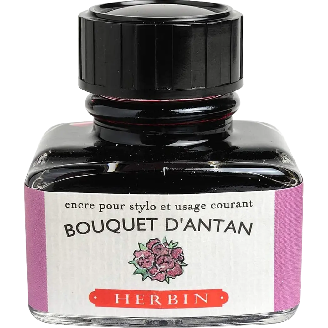 J. Herbin 30ml Fountain Pen Bouquet D'Antan Bottled Ink-Pen Boutique Ltd