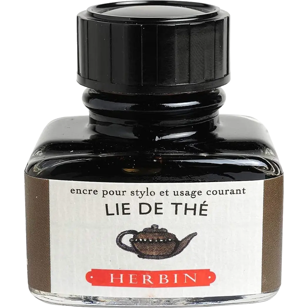 J. Herbin 30ml Fountain Pen Lie De The Bottled Ink-Pen Boutique Ltd