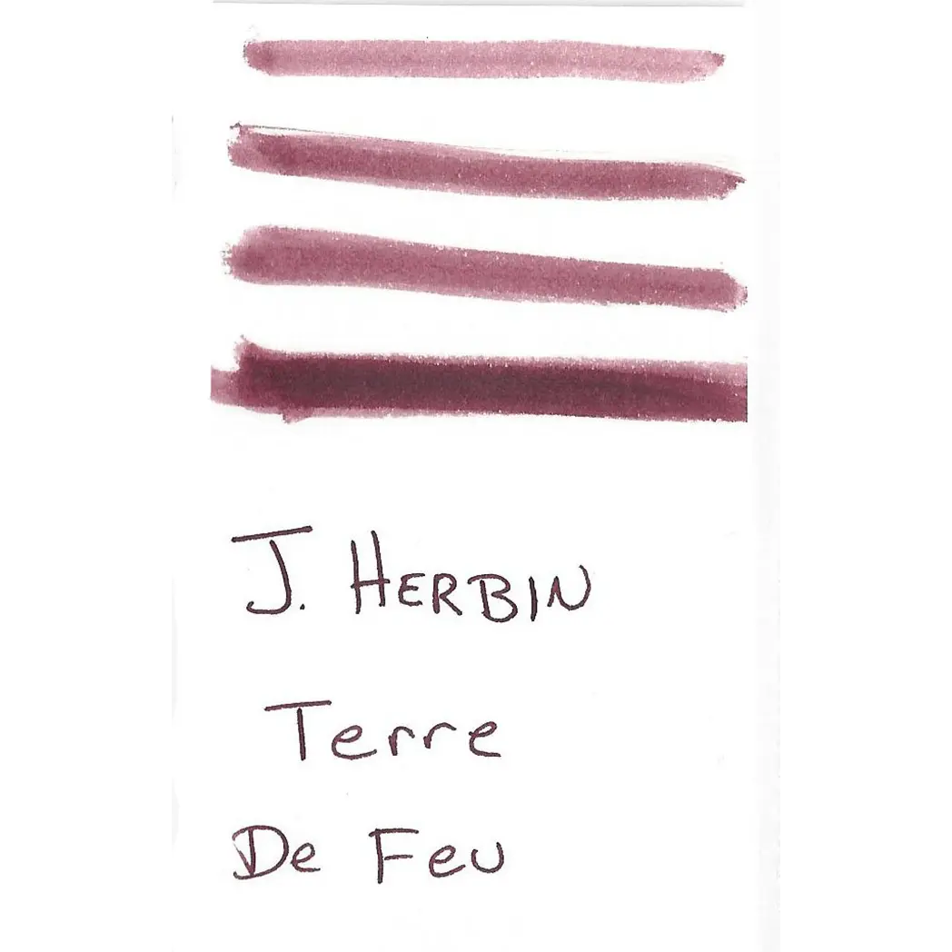 J. Herbin 30ml Fountain Pen Terre De Feu Bottled Ink-Pen Boutique Ltd