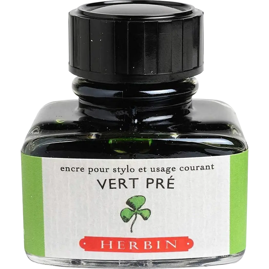 J. Herbin 30ml Fountain Pen Vert Pre Bottled Ink-Pen Boutique Ltd
