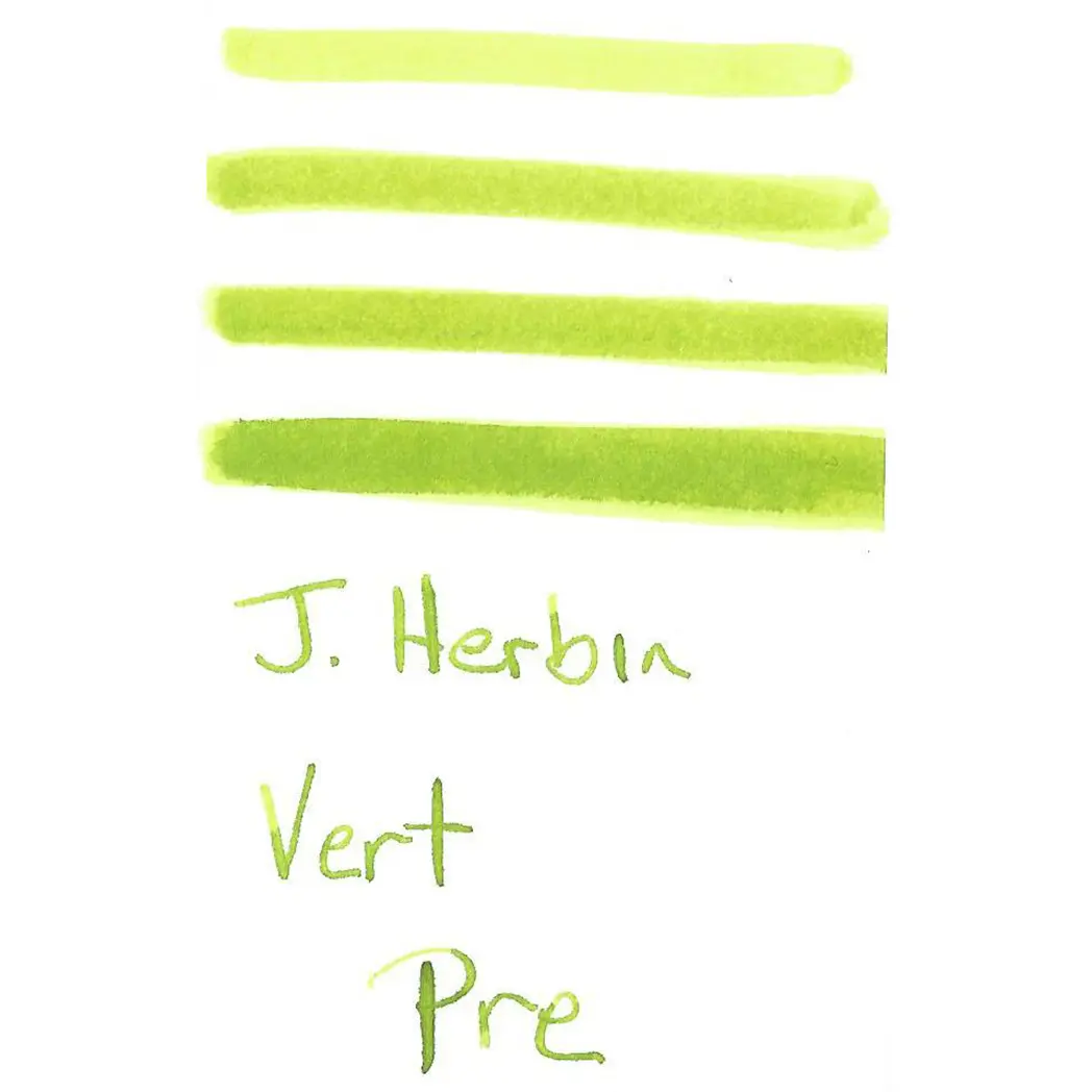 J. Herbin 30ml Fountain Pen Vert Pre Bottled Ink-Pen Boutique Ltd
