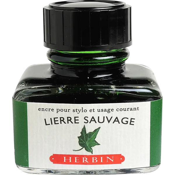 J. Herbin Fountain Pen Lierre Sauvage Bottled Ink-Pen Boutique Ltd