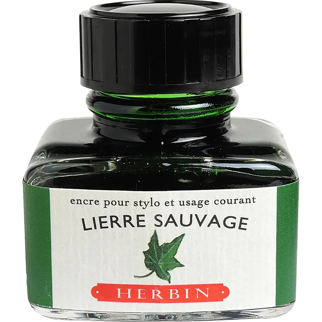 J. Herbin Fountain Pen Lierre Sauvage Bottled Ink-Pen Boutique Ltd