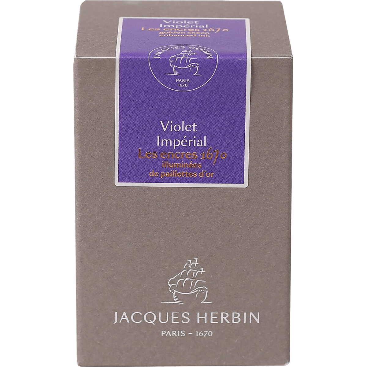 J. Herbin 1670 Anniversary Ink - Violet Impérial - 50ml - Pen Boutique Ltd