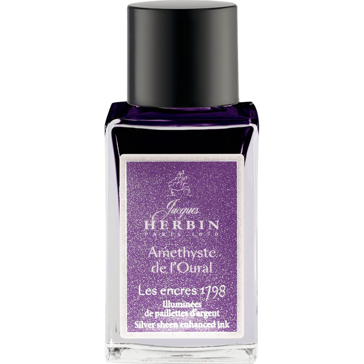 J. Herbin 1798 Anniversary Bottled Ink - Amethyste de L'Oural - 15ml - Pen Boutique Ltd