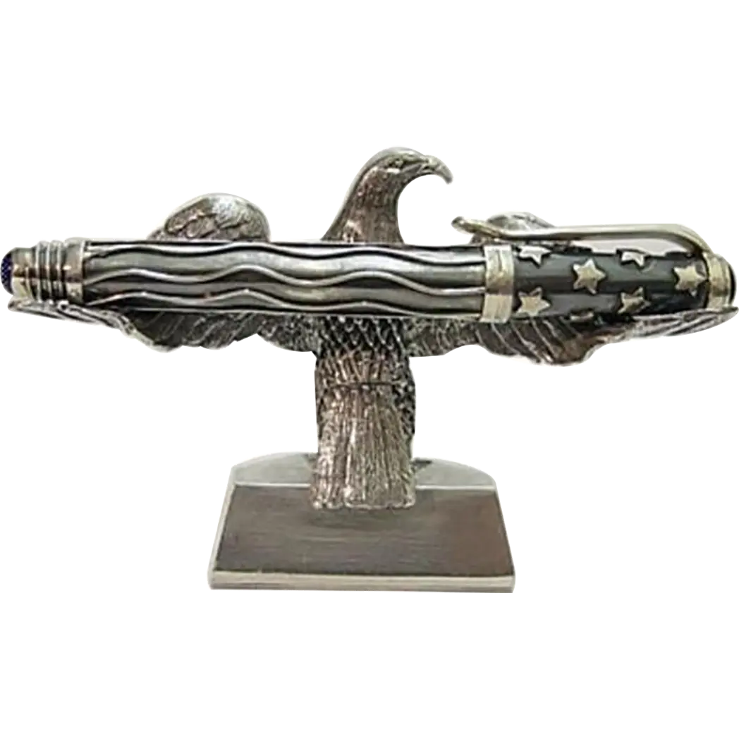 Jac Zagoory Swooping Eagle Pen Holder-Pen Boutique Ltd