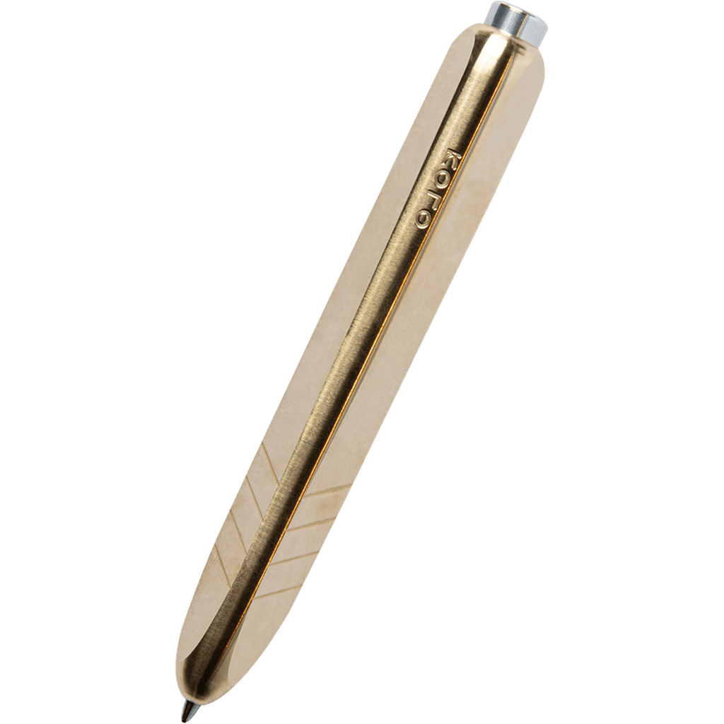 Kolo Tino Ballpoint Pen - Raw Brass