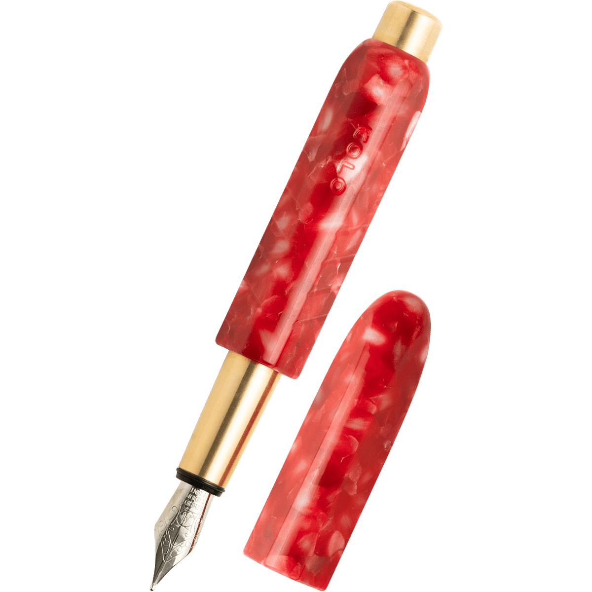 Kolo Tino Fountain Pen - Acrylic Rock Candy (Limited Edition) - Pen Boutique Ltd
