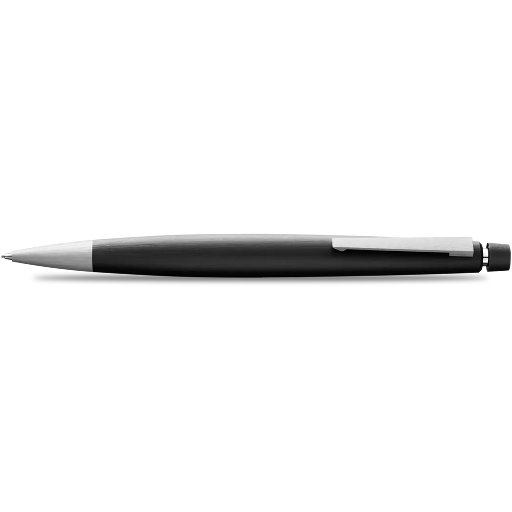 Lamy 2000 Black - Stainless Steel Clip Mechanical Pencil .7mm-Pen Boutique Ltd