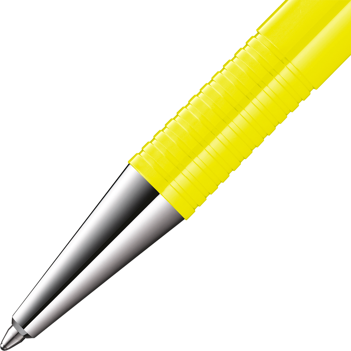 Lamy Logo M+ Ballpoint Pen - Neon Yellow - Special Edition - Pen Boutique Ltd