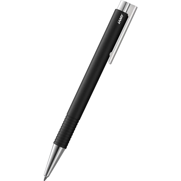 Lamy Logo M+ Black Glossy Ballpoint Pen-Pen Boutique Ltd