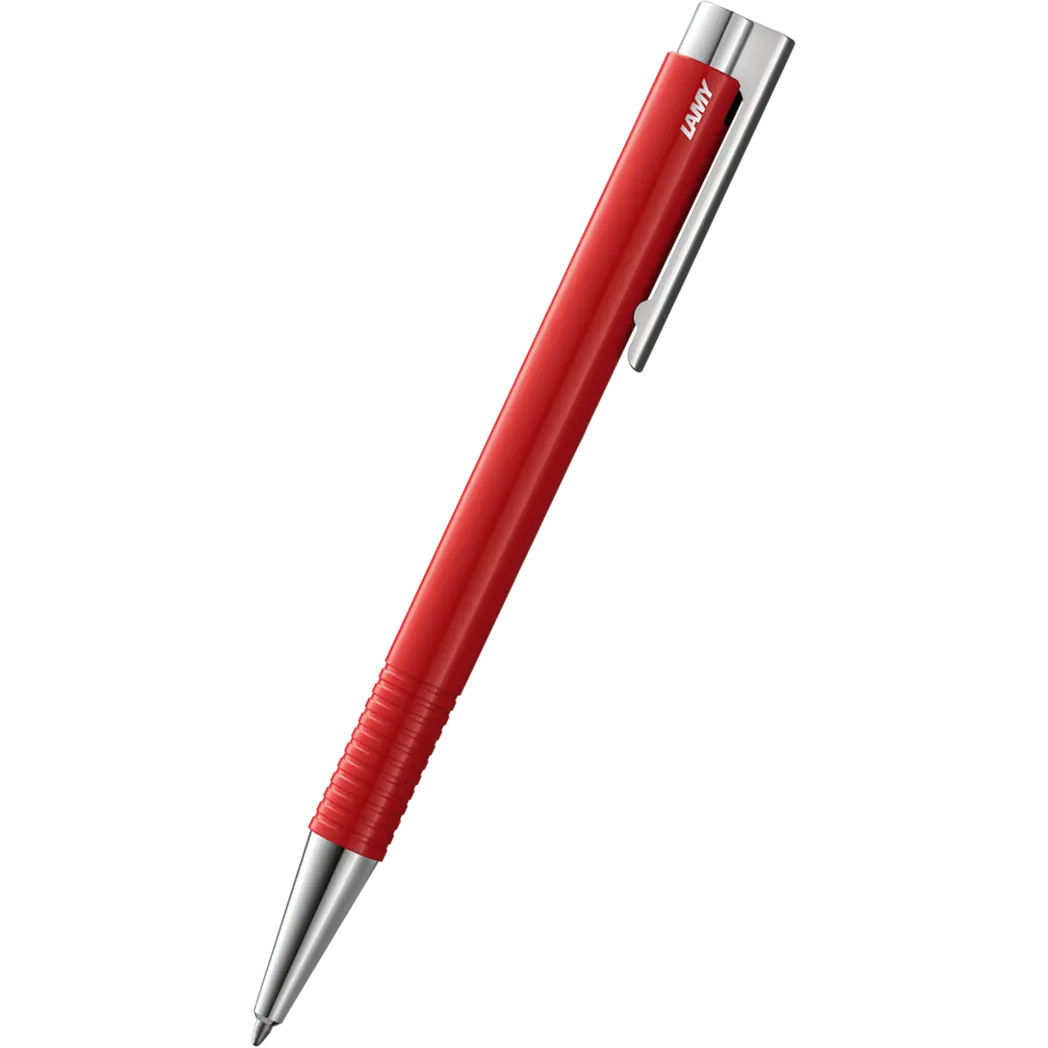 Lamy Logo M+ Red Ballpoint Pen-Pen Boutique Ltd