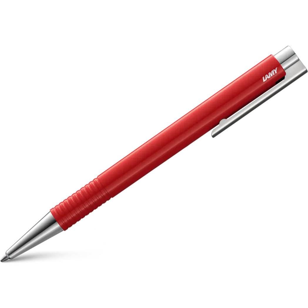 Lamy Logo M+ Red Ballpoint Pen-Pen Boutique Ltd