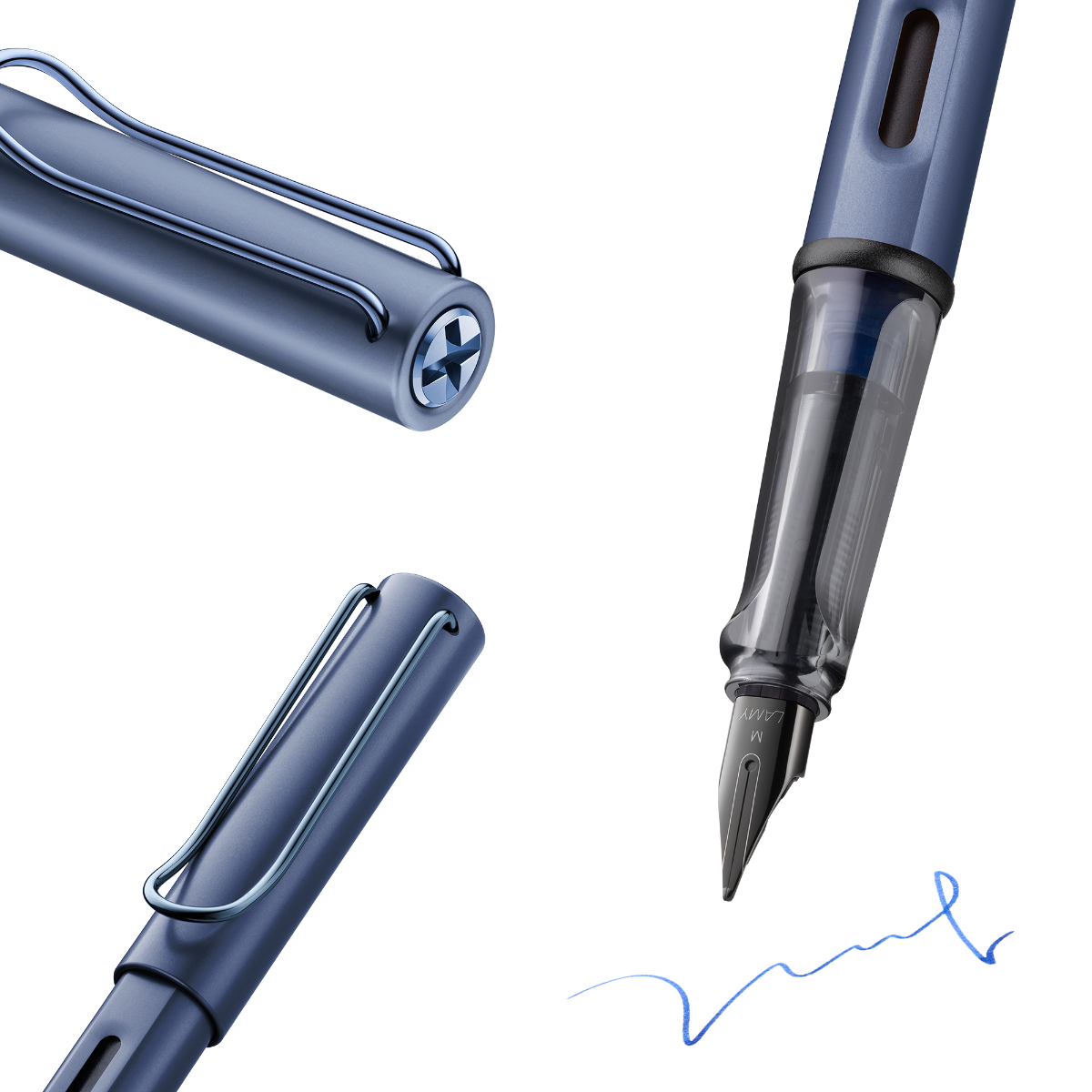 Lamy Lx Fountain Pen - Blue-Pen Boutique Ltd