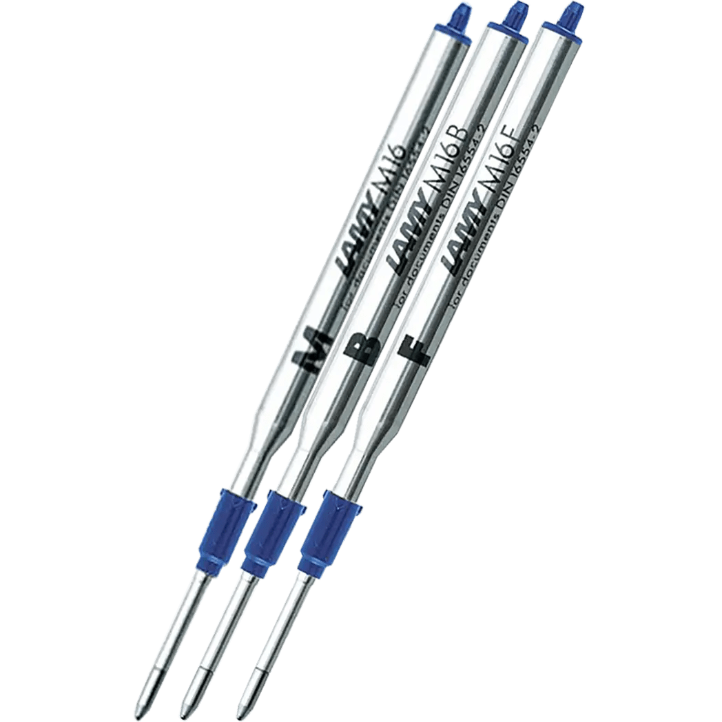 Lamy M16 Ballpoint Refill - Blue - Pen Boutique Ltd