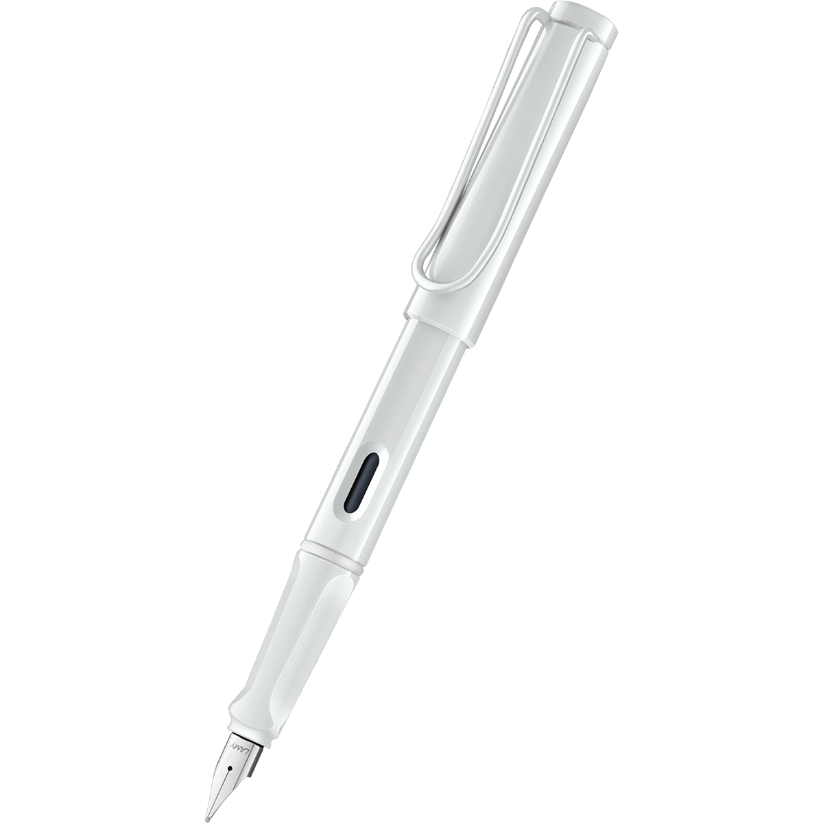 Lamy Safari Fountain Pen - All White Glossy (Special Edition) + FREE Multi Ring-Pen Boutique Ltd