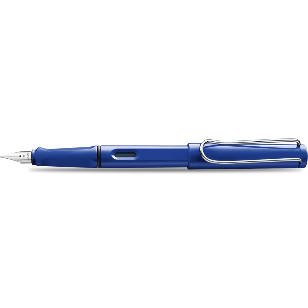 Lamy Safari Navy Blue Fountain Pen-Pen Boutique Ltd