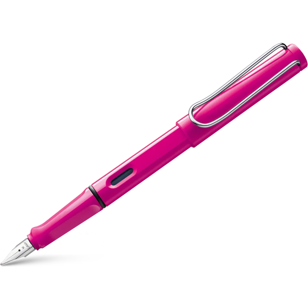 Lamy Safari Pink Fountain Pen-Pen Boutique Ltd