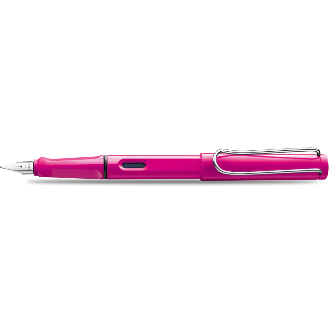 Lamy Safari Pink Fountain Pen-Pen Boutique Ltd