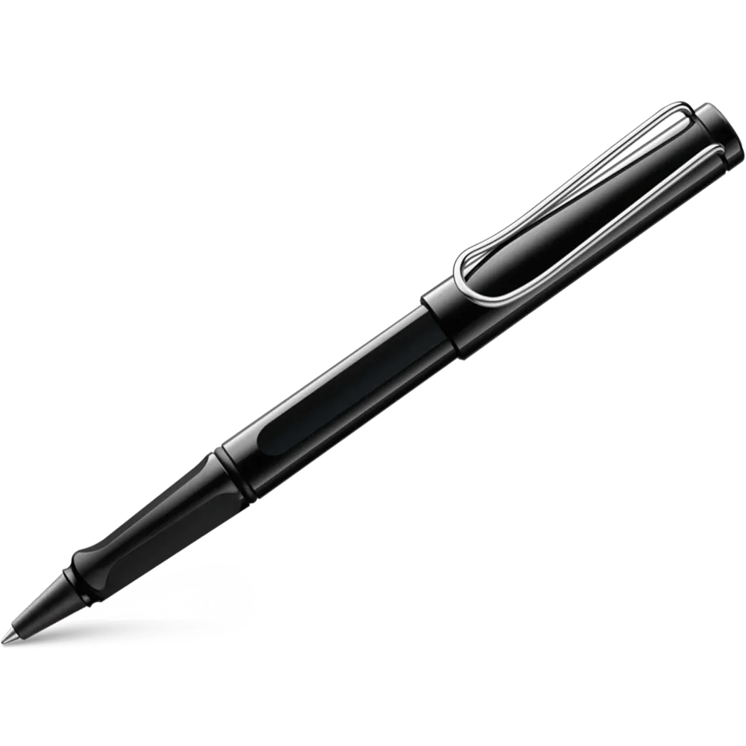 Lamy Safari Shiny Black Rollerball Pen - Pen Boutique Ltd
