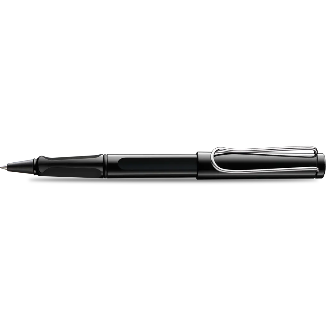 Lamy Safari Shiny Black Rollerball Pen-Pen Boutique Ltd