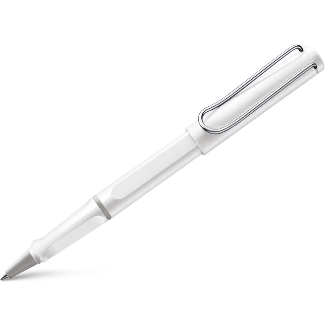 Lamy Safari White Rollerball Pen-Pen Boutique Ltd