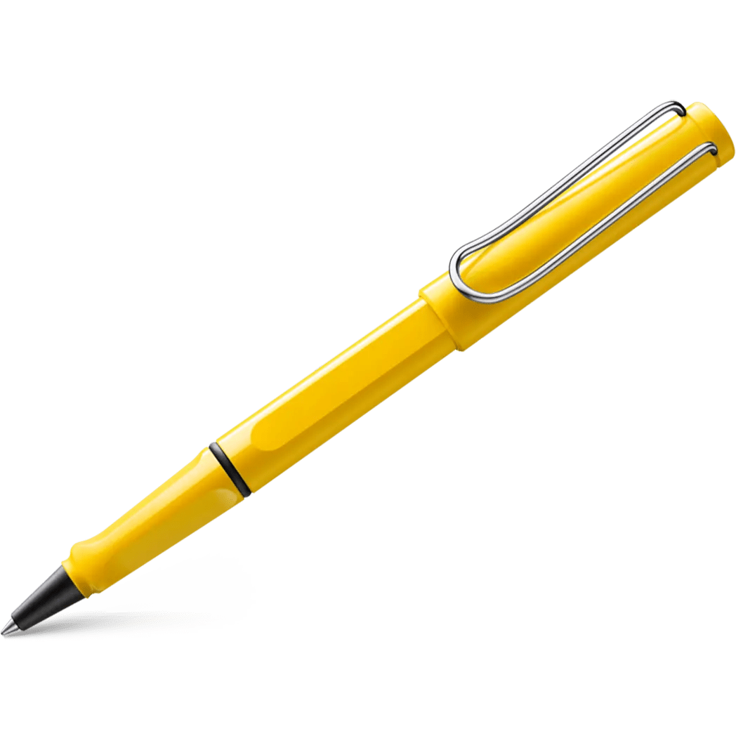 Lamy Safari Yellow Rollerball Pen - Pen Boutique Ltd
