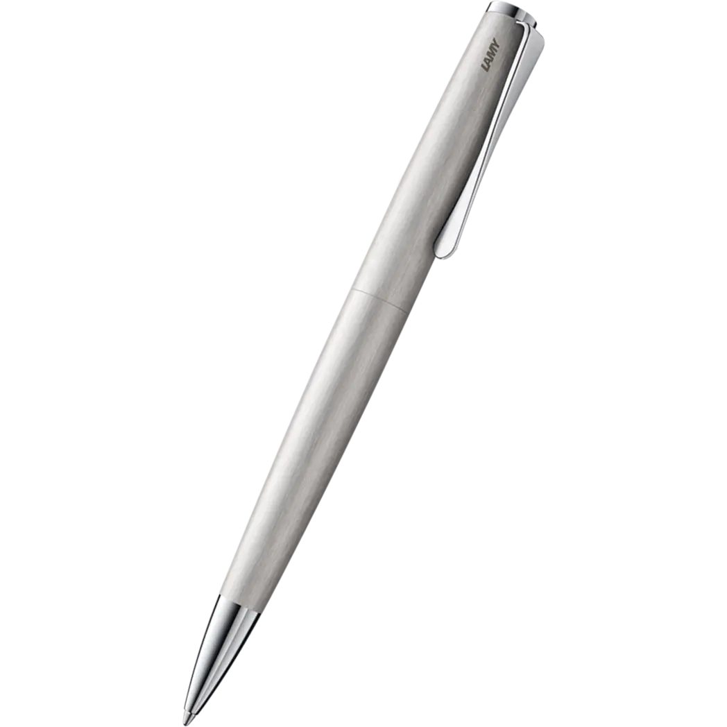 Lamy Studio Brushed Stainless Steel Ballpoint Pen-Pen Boutique Ltd