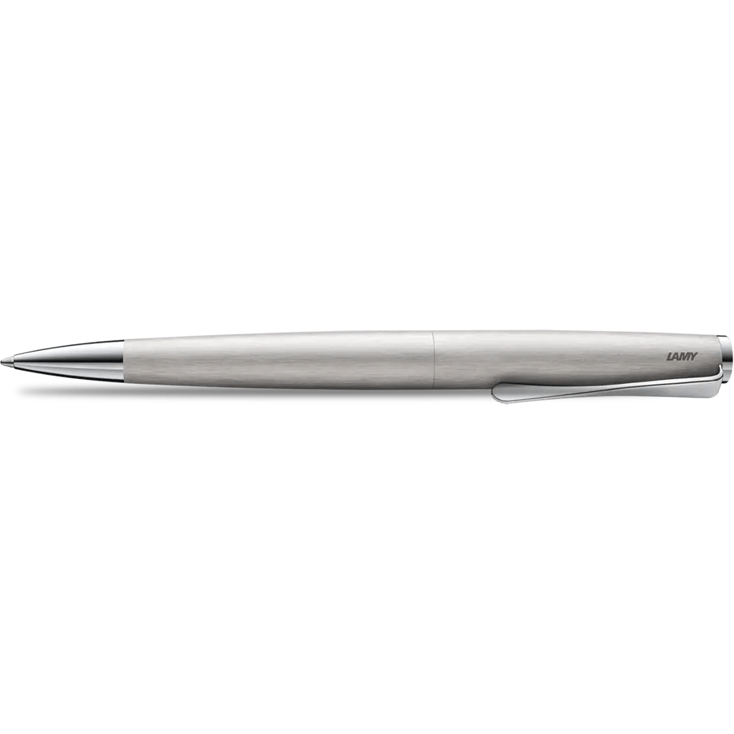 Lamy Studio Brushed Stainless Steel Ballpoint Pen - Pen Boutique Ltd