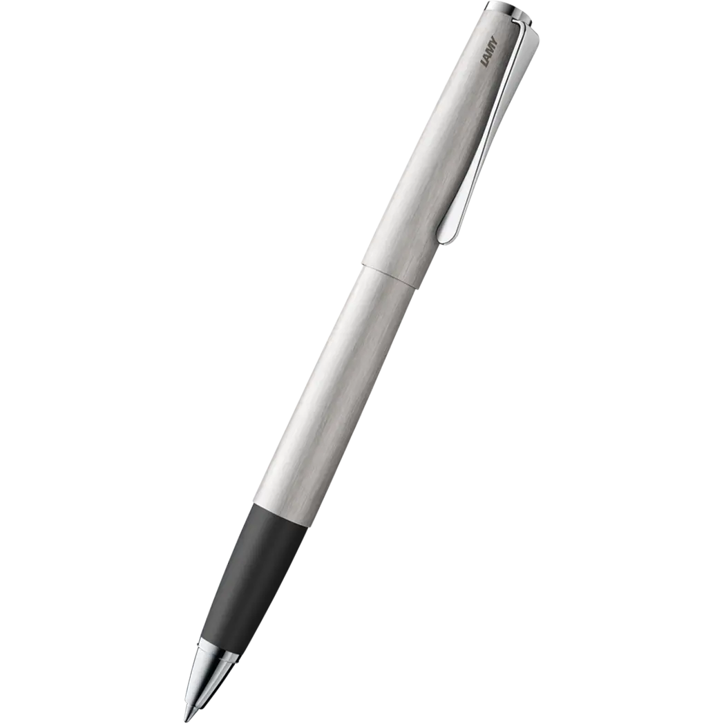 Lamy Studio Brushed Stainless Steel Finish Rollerball Pen-Pen Boutique Ltd