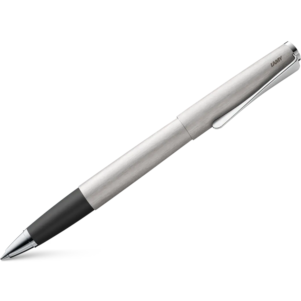 Lamy Studio Brushed Stainless Steel Finish Rollerball Pen-Pen Boutique Ltd