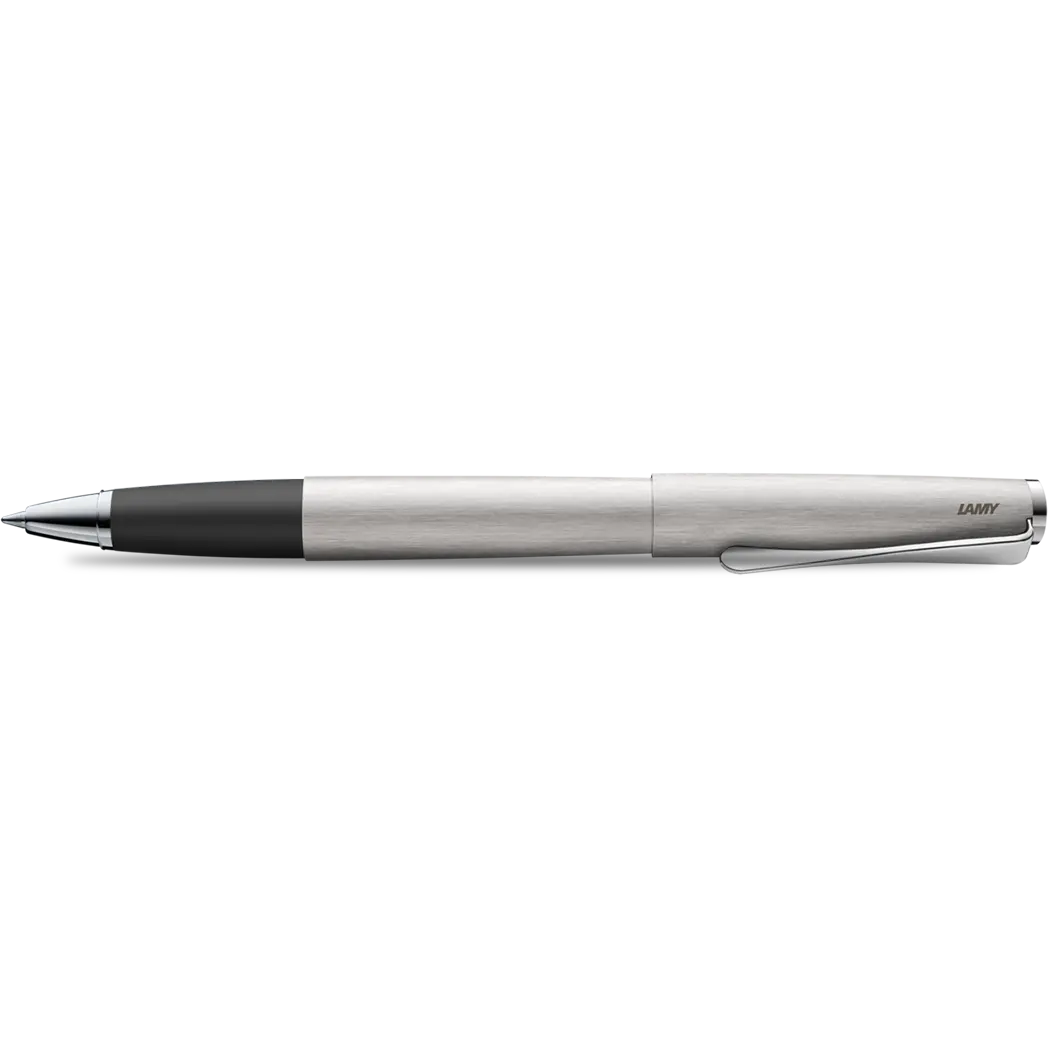 Lamy Studio Brushed Stainless Steel Finish Rollerball Pen-Pen Boutique Ltd