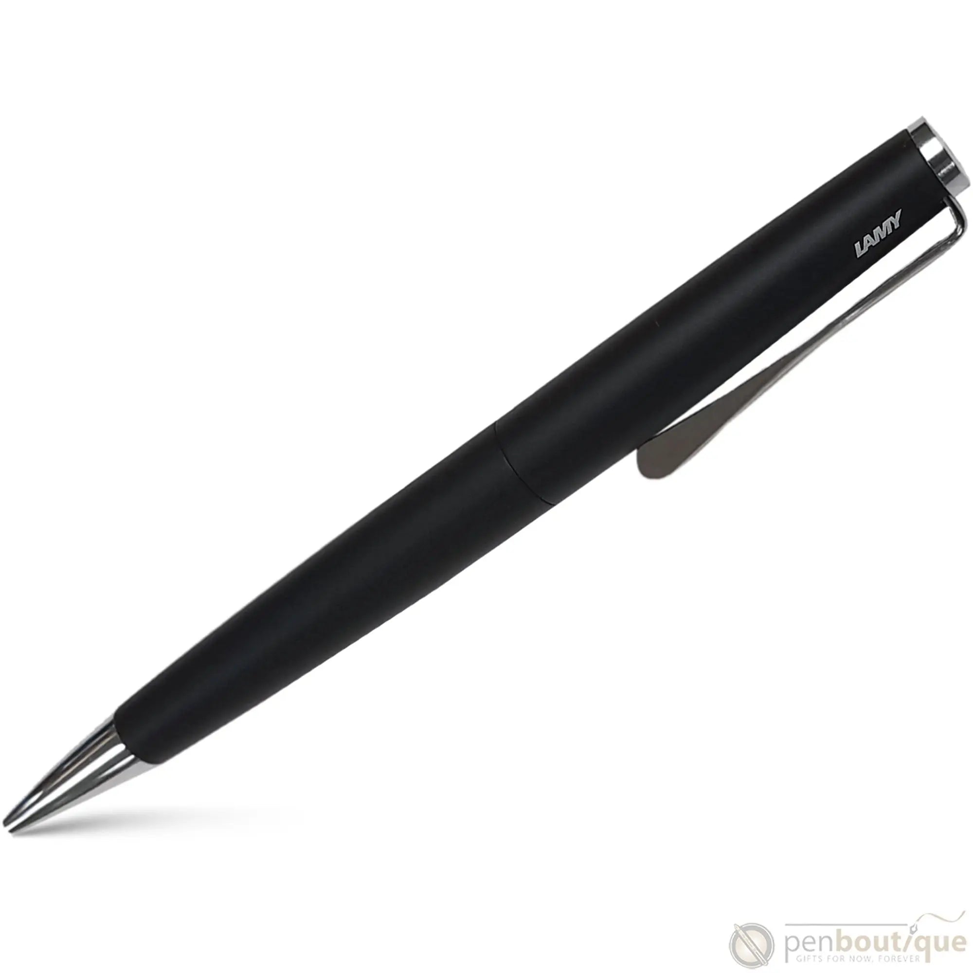 Lamy Studio Matte Black Lacquer Finish Ballpoint Pen-Pen Boutique Ltd