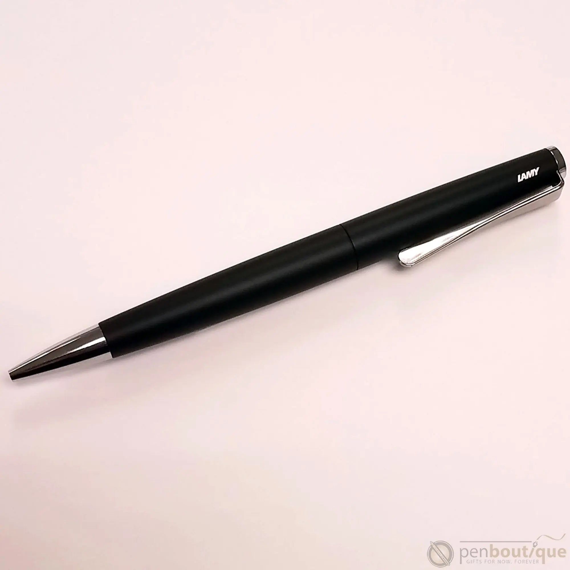 Lamy Studio Matte Black Lacquer Finish Ballpoint Pen-Pen Boutique Ltd