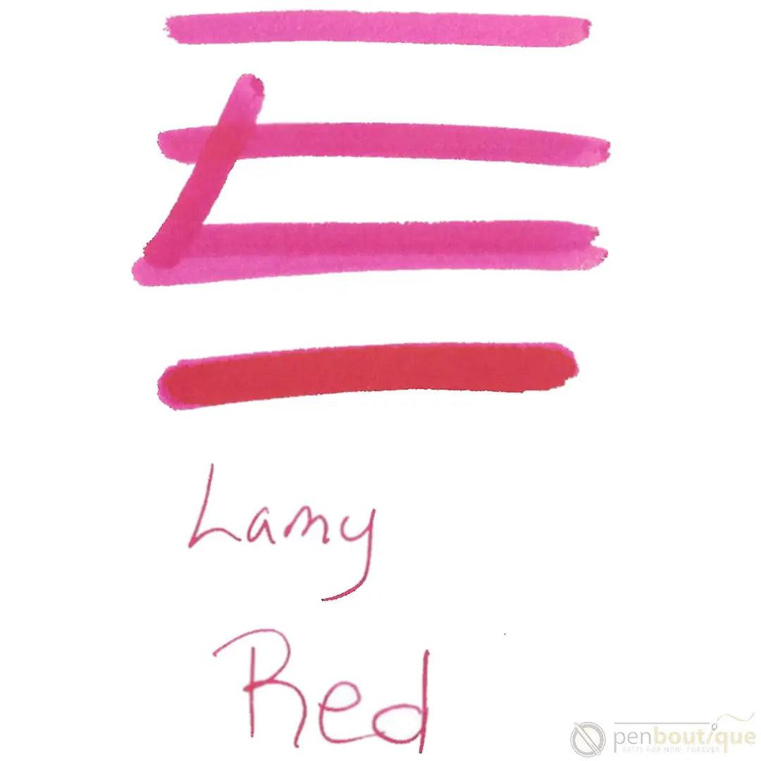 Lamy T52 Ink Bottle - Red - Pen Boutique Ltd