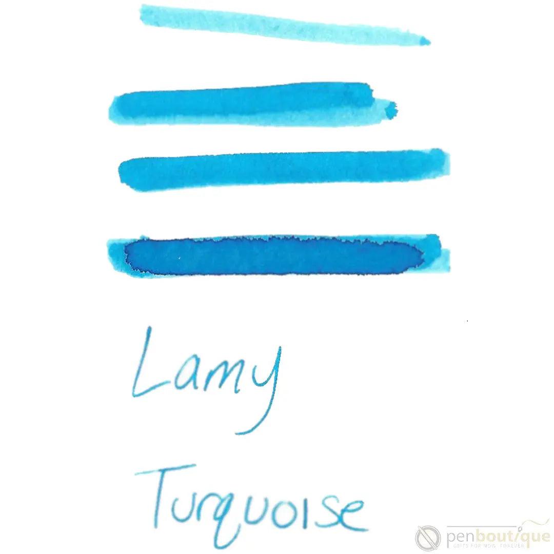 Lamy T52 Ink Bottle -Turquoise - Pen Boutique Ltd