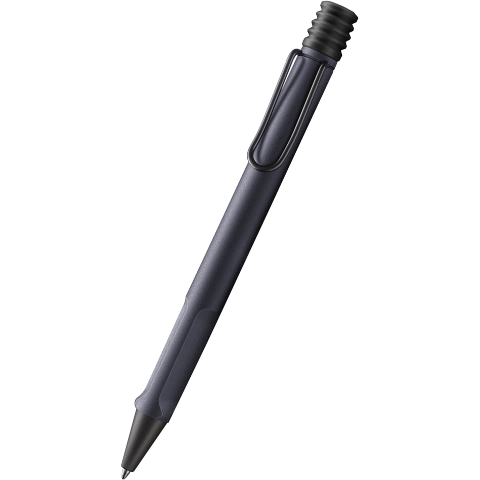 Lamy Safari Ballpoint Pen - Steel Black-Pen Boutique Ltd