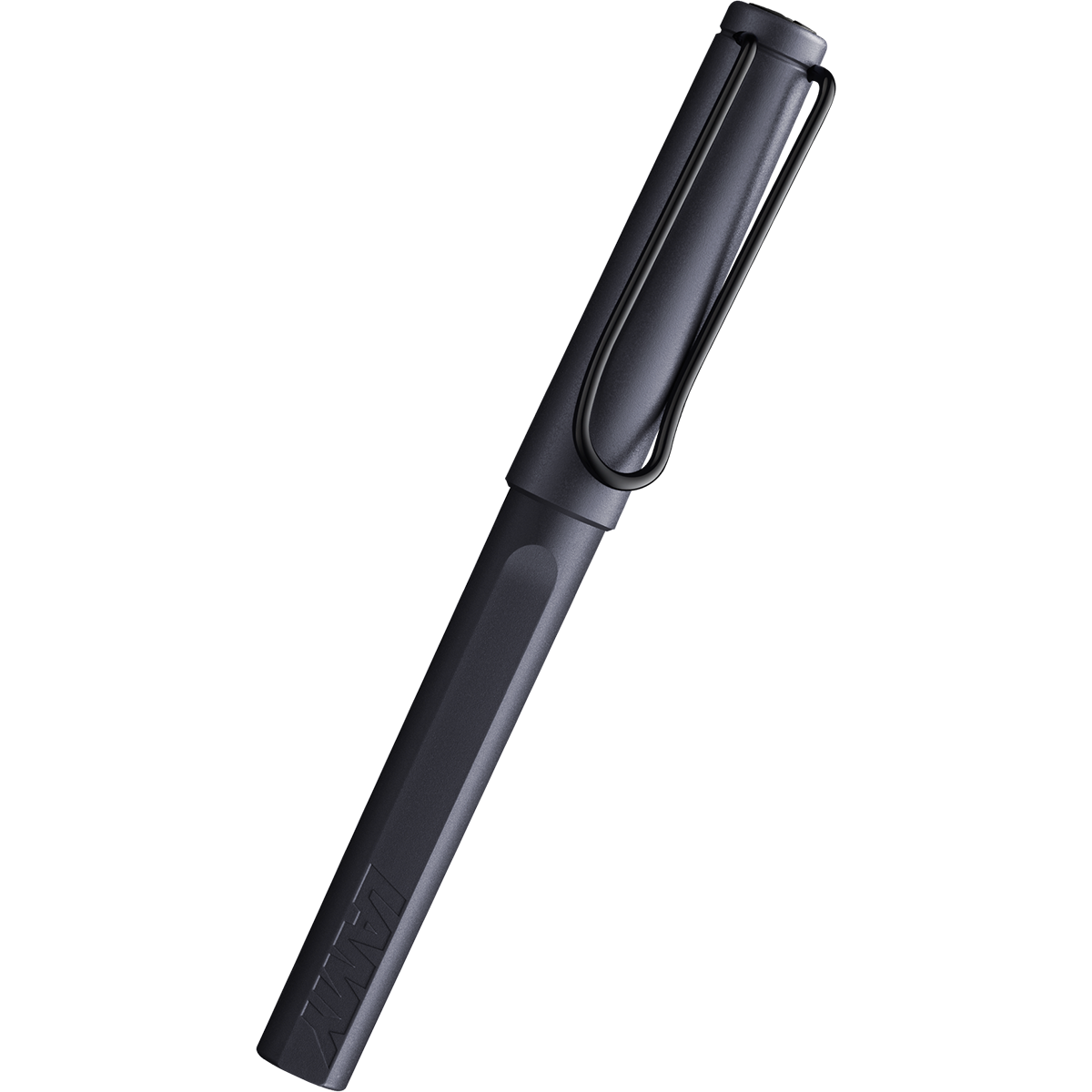 Lamy Safari Fountain Pen - Steel Black-Pen Boutique Ltd