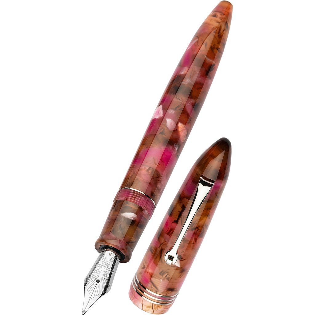 Leonardo Fountain Pen - Lampone Selvatico-Pen Boutique Ltd