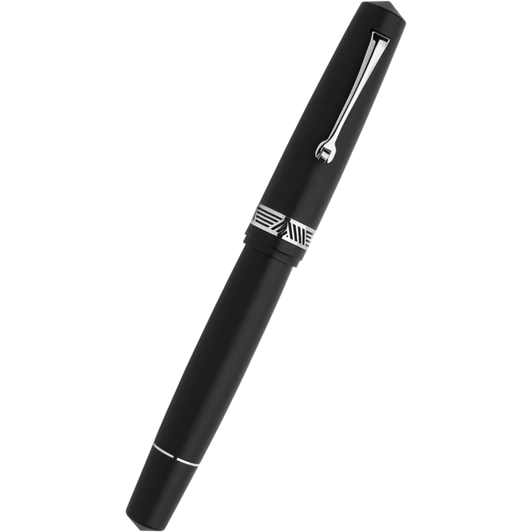 Leonardo Momento Magico Fountain Pen - Black Matte - Steel Nib - Pen Boutique Ltd