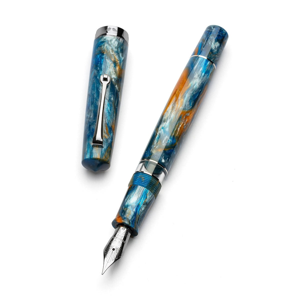 Leonardo Momento Magico Fountain Pen - Fantasie Ocean Sunrise - Pen Boutique Ltd
