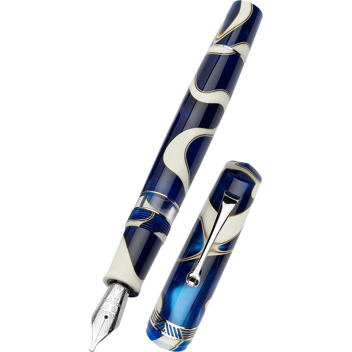 Leonardo Momento Magico Fountain Pen - Onda Blue - Pen Boutique Ltd