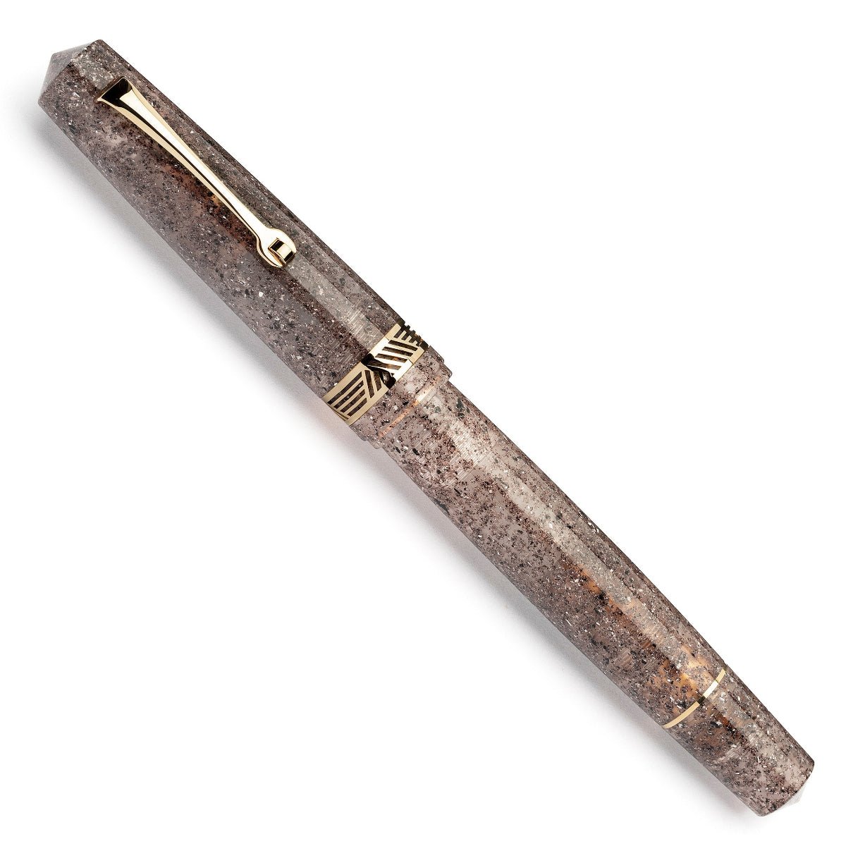 Leonardo Momento Magico Fountain Pen - Sea Sand - Gold Trim - Pen Boutique Ltd