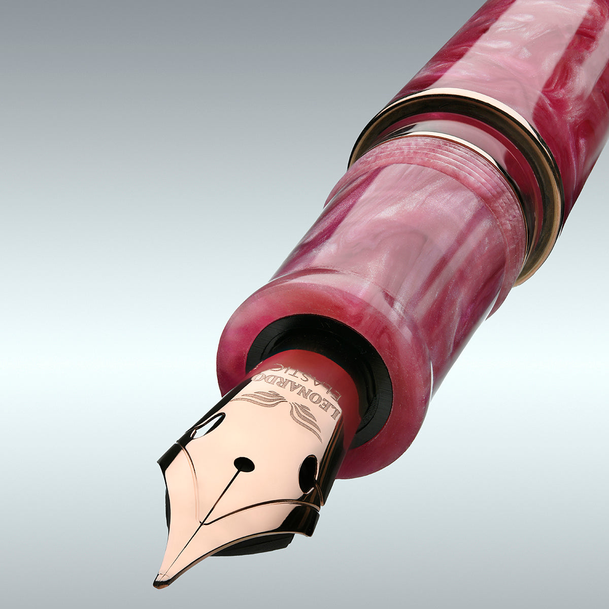 Leonardo Momento Zero Grande 2.0 Fountain Pen - The Power of the Flower - Sakura - Gold Trim (Limited Edition)-Pen Boutique Ltd