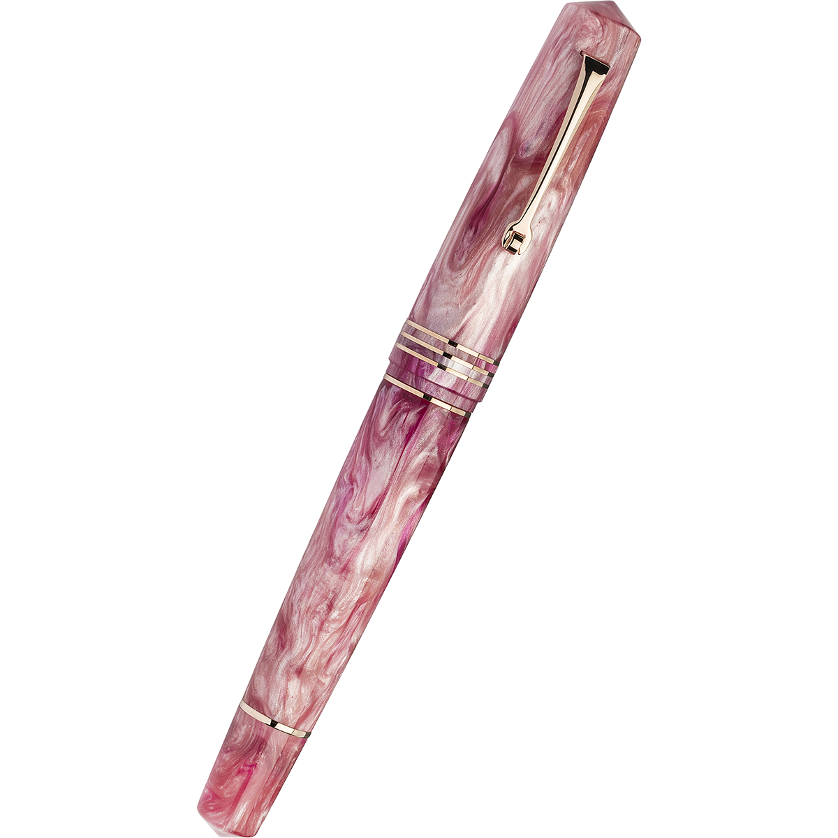 Leonardo Momento Zero Grande 2.0 Fountain Pen - The Power of Flower - Sakura - Rose Gold Trim (Limited Edition)-Pen Boutique Ltd