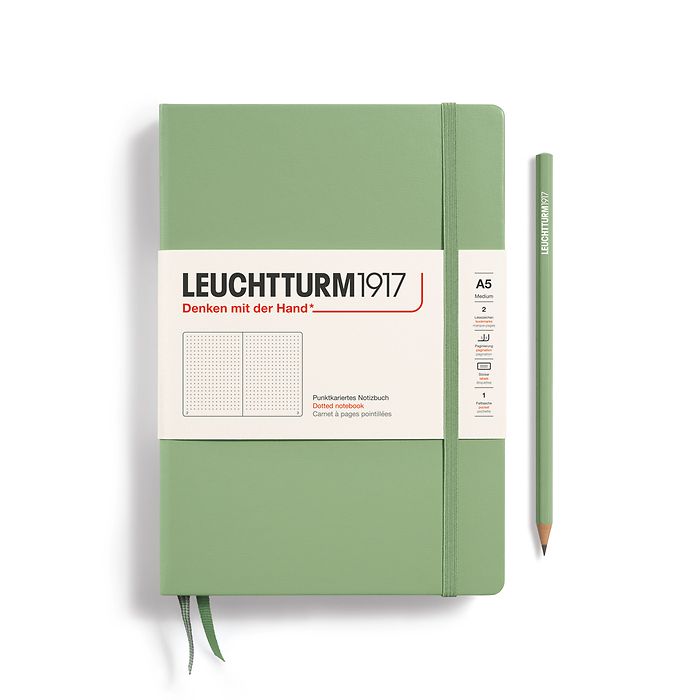 Leuchtturm 1917 Hardcover Notebook - A5 - Dotted-Pen Boutique Ltd