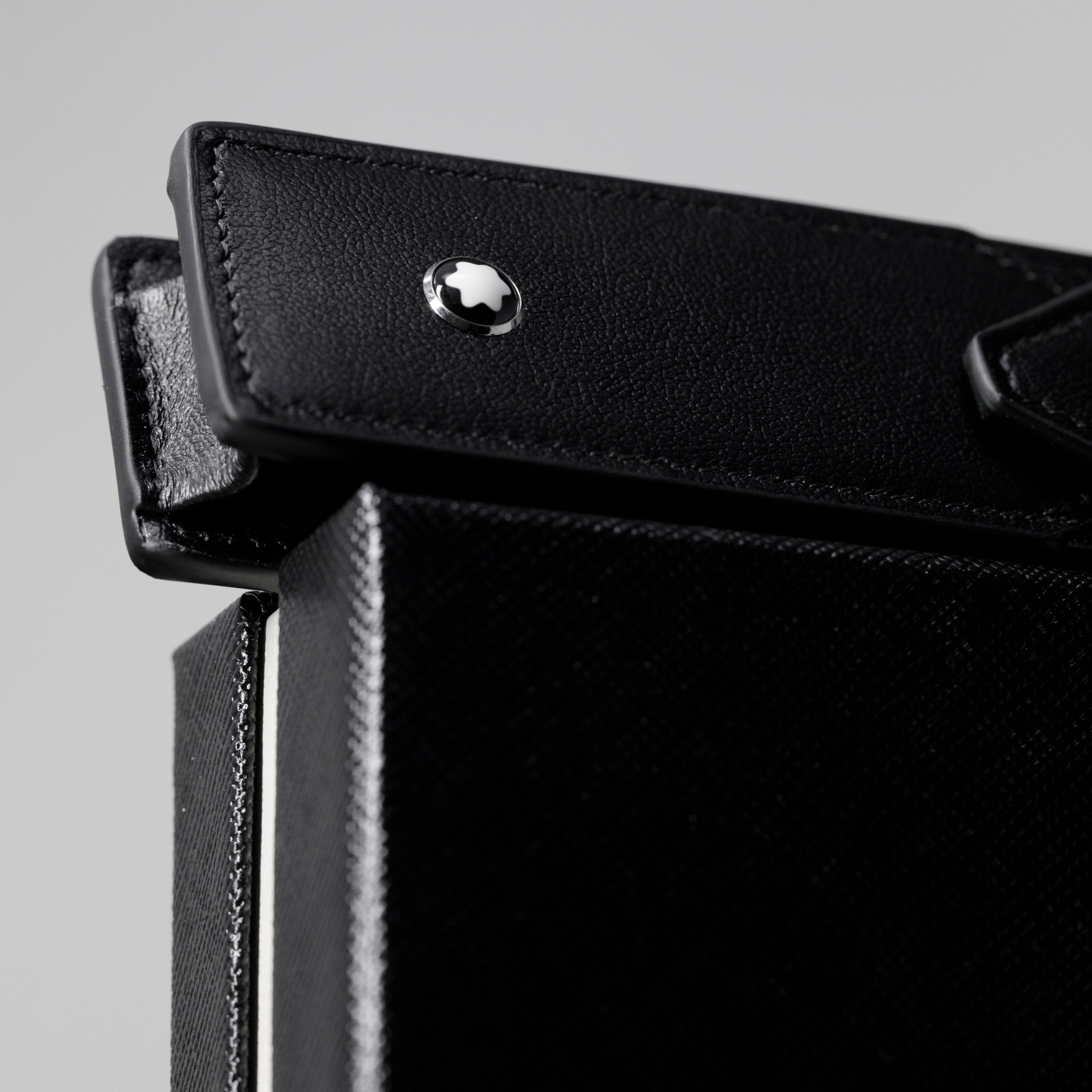 Montblanc Meisterstuck 1 Pen Pouch - Black-Pen Boutique Ltd